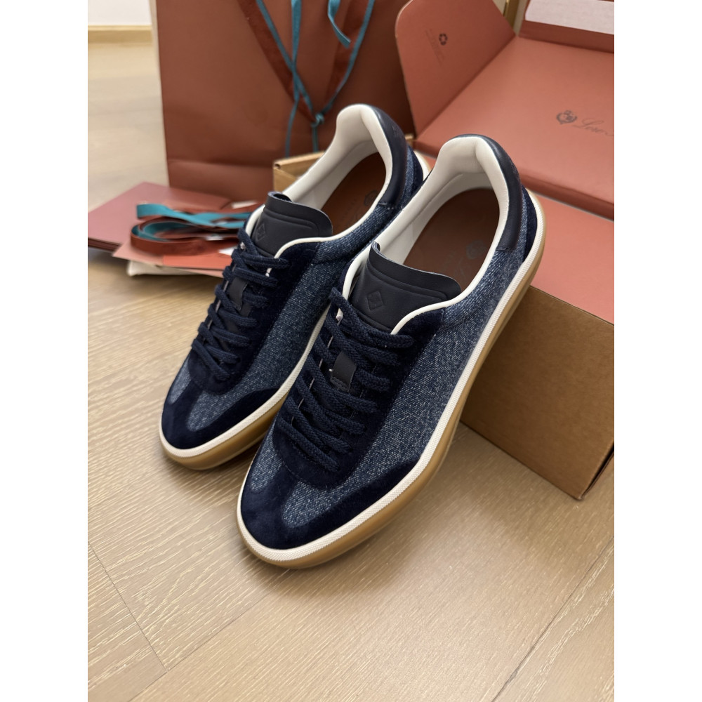 Loro Piana Teenis Walk – Casual German Trainer Sneakers 