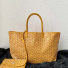 Goyard Dog-Teeth Tote Bag! Yellow