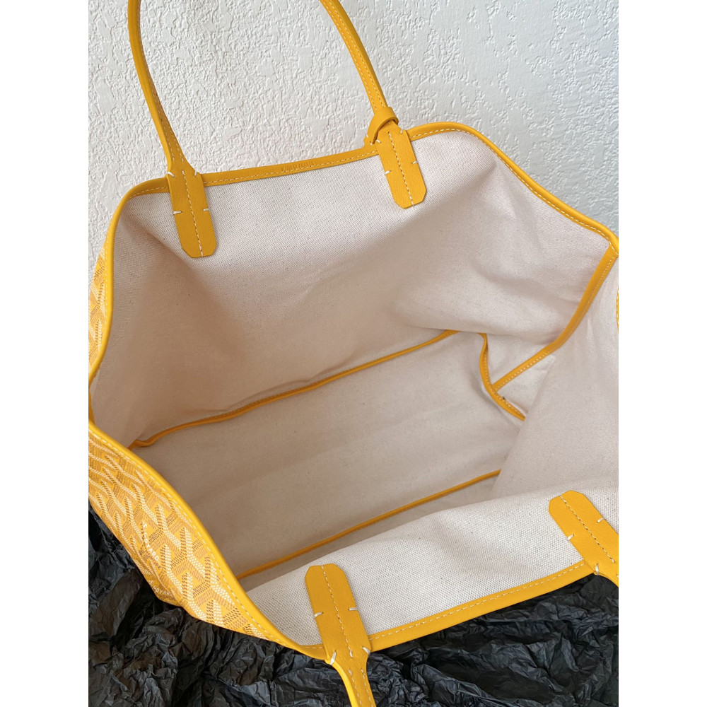Goyard Dog-Teeth Tote Bag! Yellow