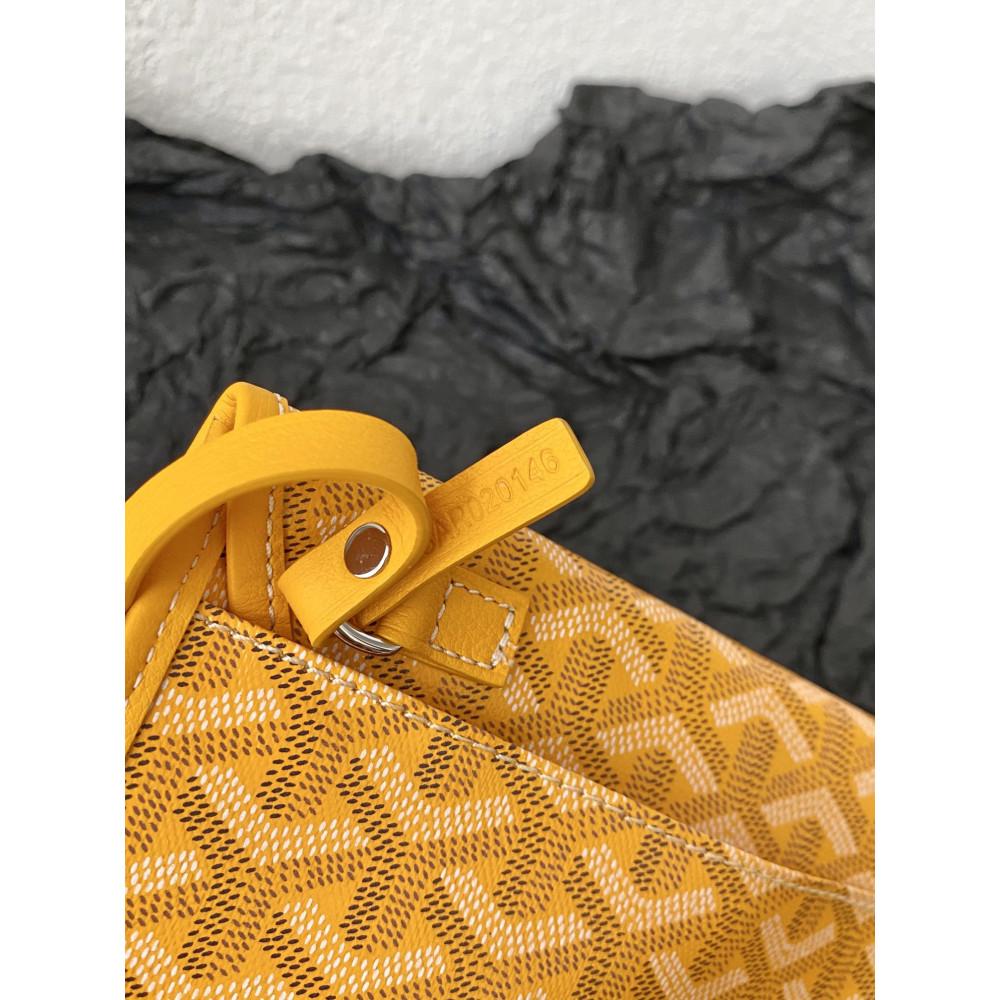 Goyard Dog-Teeth Tote Bag! Yellow
