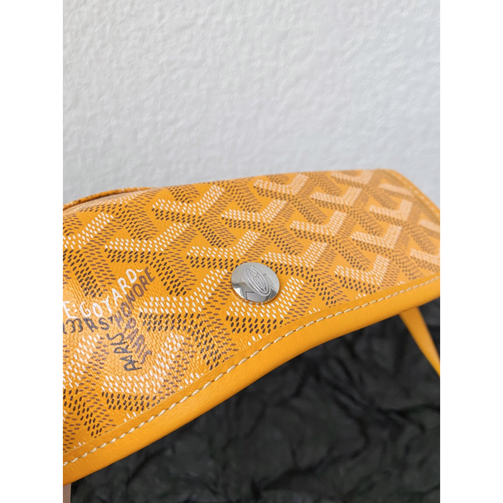 Goyard Dog-Teeth Tote Bag! Yellow
