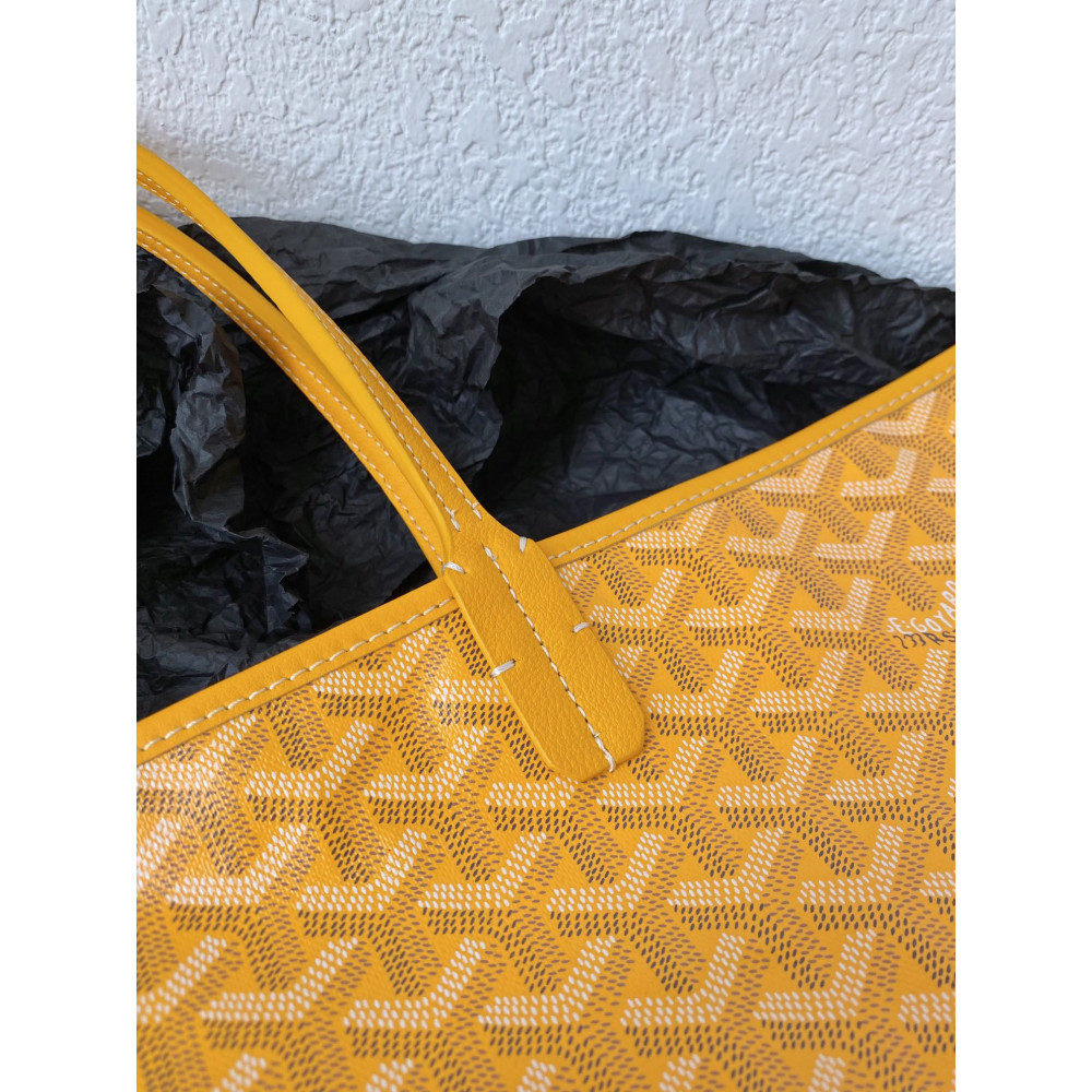 Goyard Dog-Teeth Tote Bag! Yellow