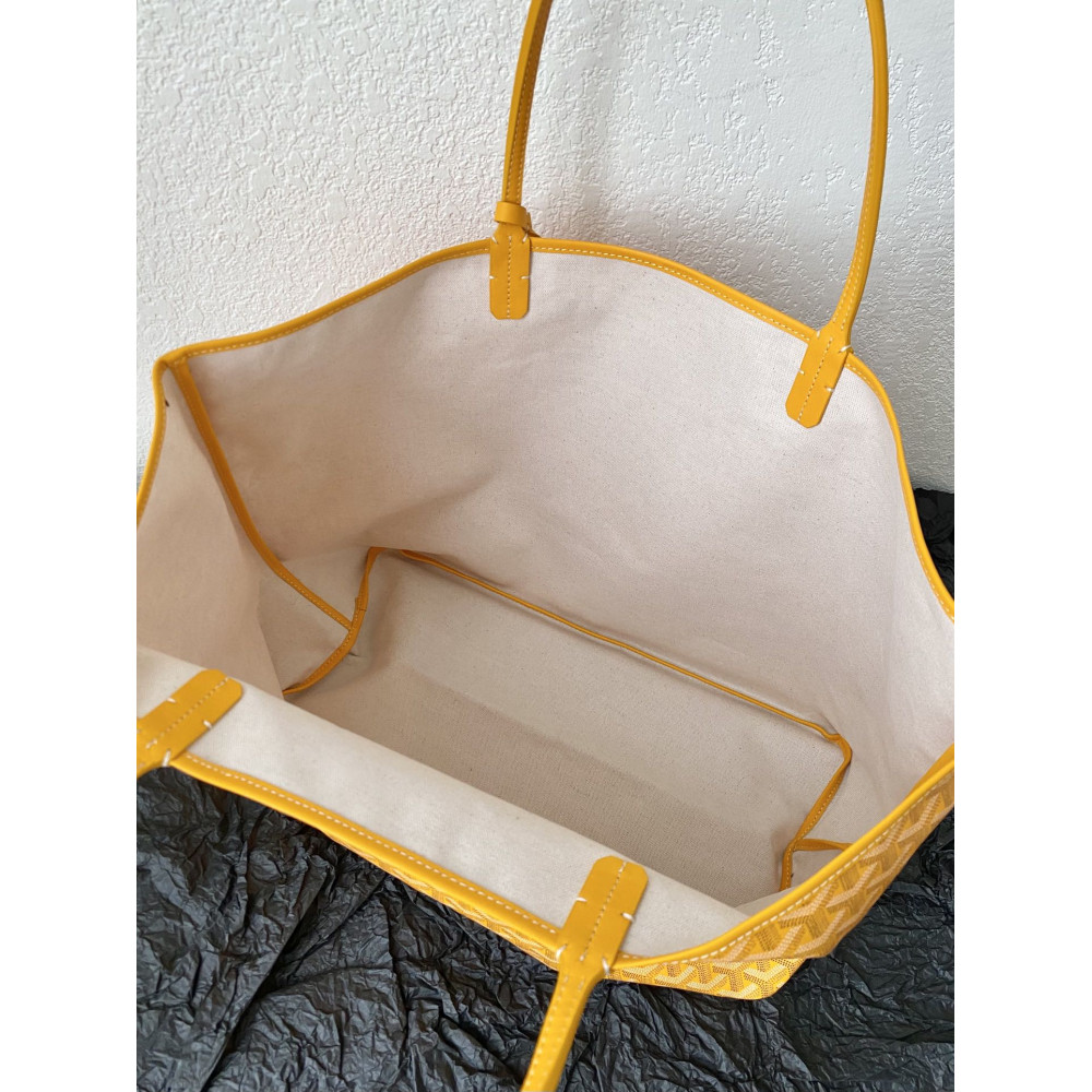 Goyard Dog-Teeth Tote Bag! Yellow