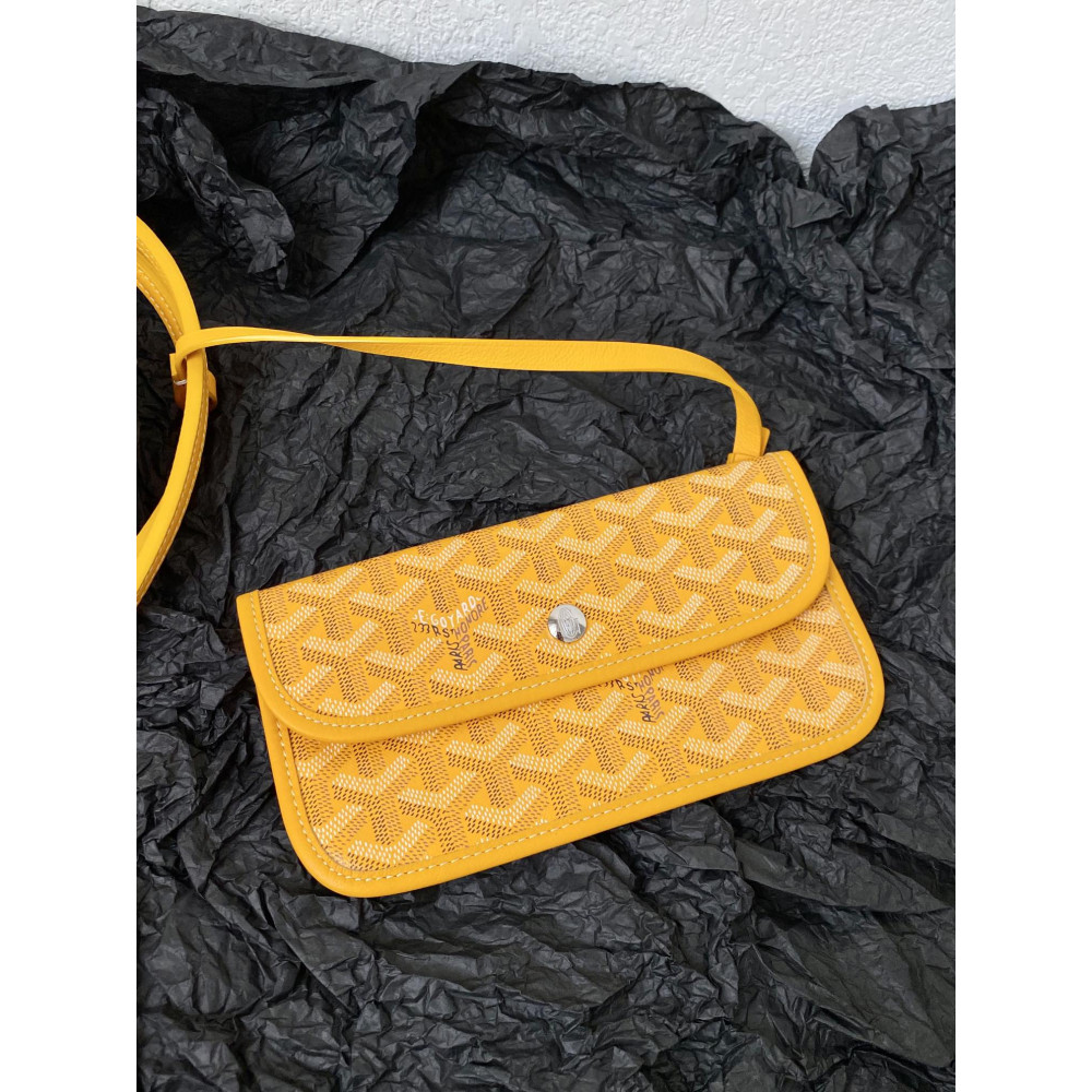 Goyard Dog-Teeth Tote Bag! Yellow