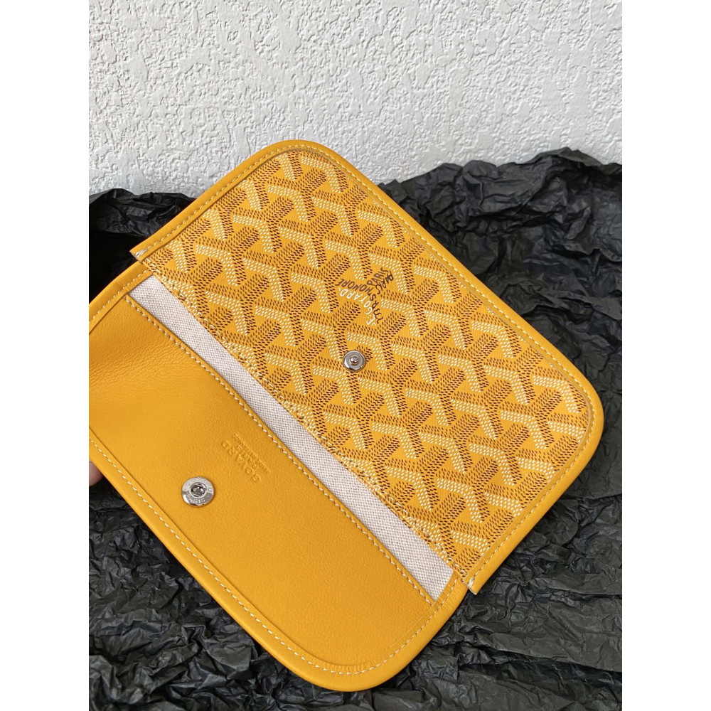 Goyard Dog-Teeth Tote Bag! Yellow