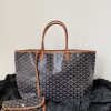 Goyard Dog-Teeth Tote Bag! brown
