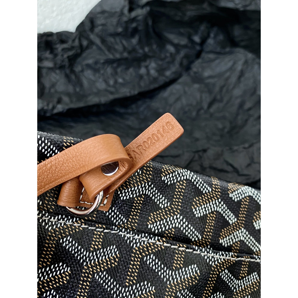 Goyard Dog-Teeth Tote Bag! brown