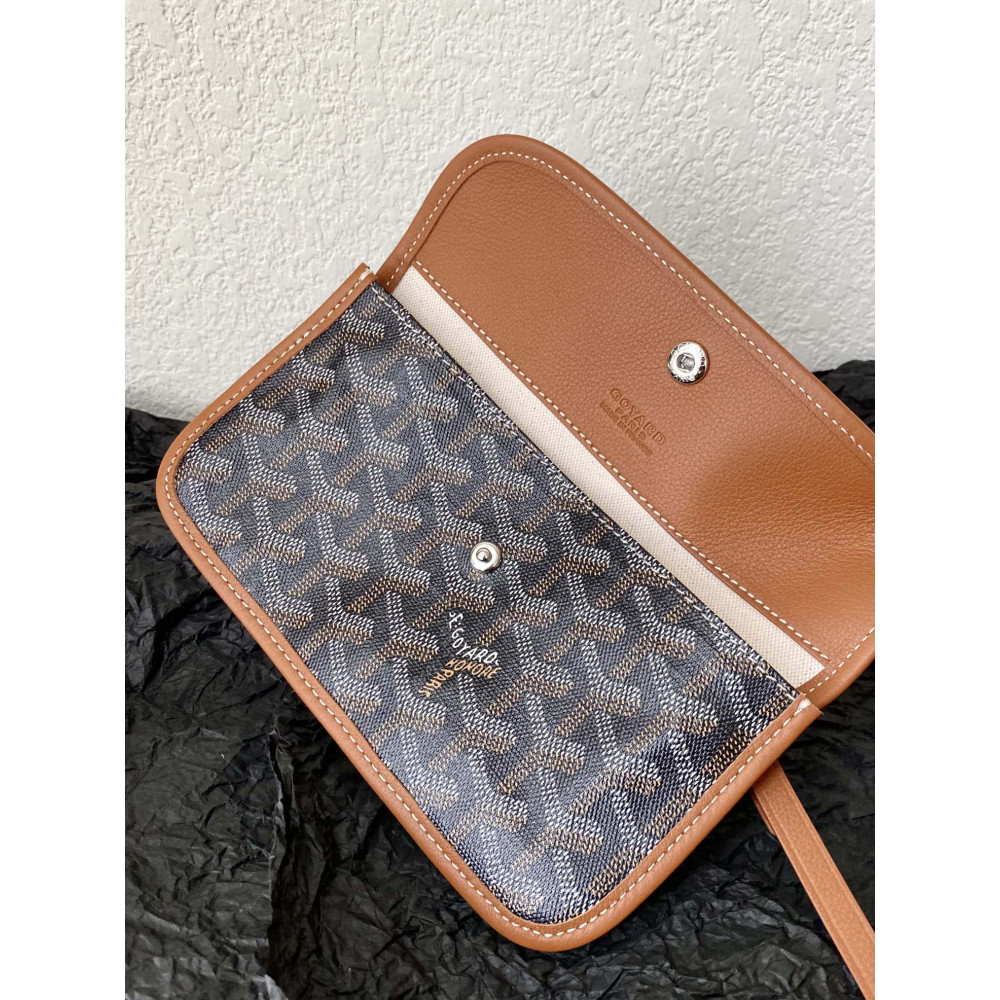 Goyard Dog-Teeth Tote Bag! brown