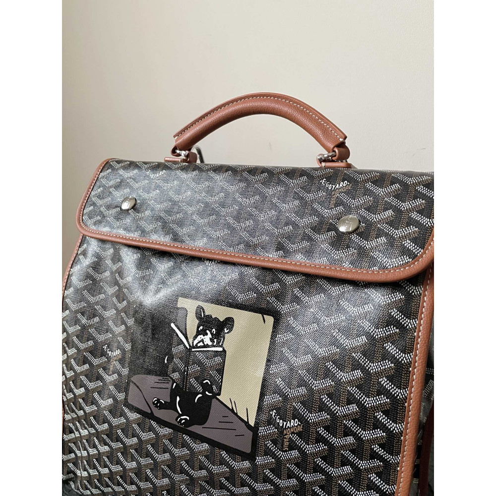 Goyard Saint Léger Foldable Backpack!