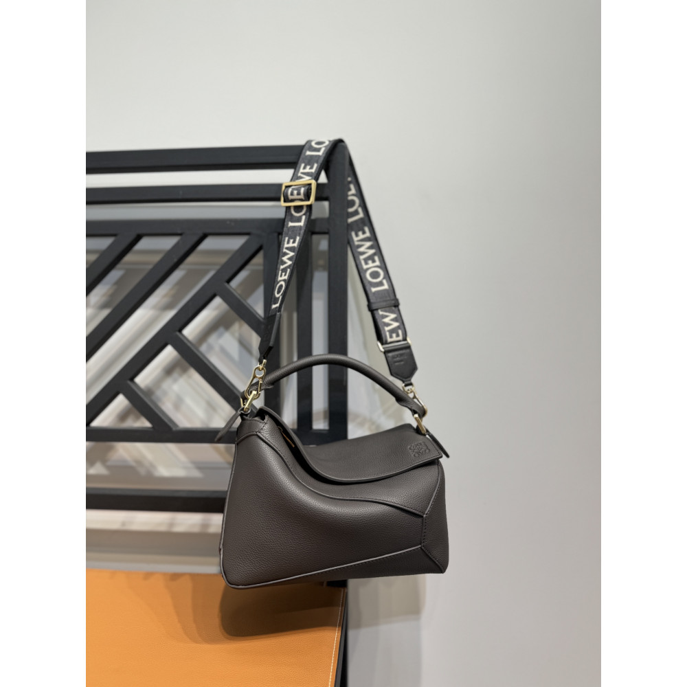 LOEWE New Puzzle Bag – Small Dark Gray