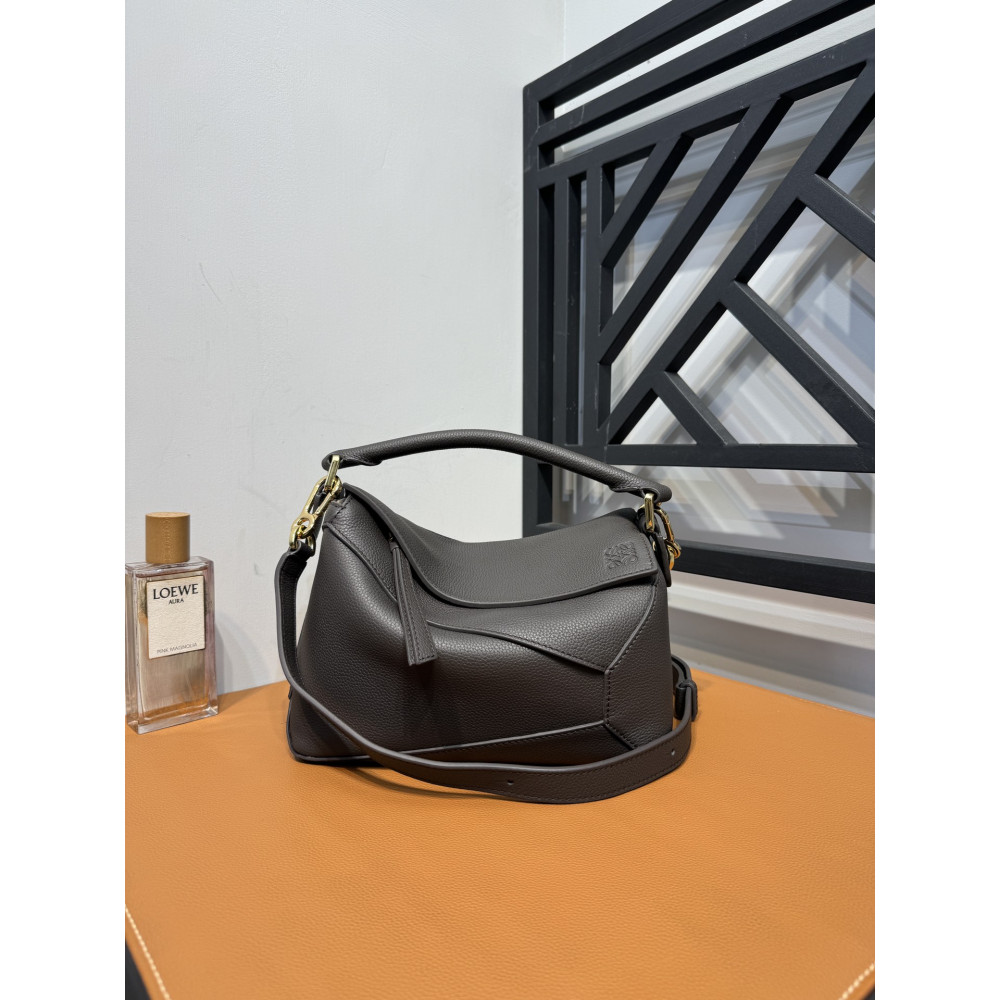 LOEWE New Puzzle Bag – Small Dark Gray