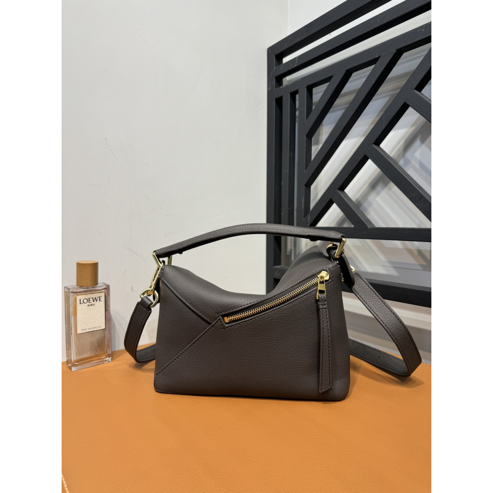 LOEWE New Puzzle Bag – Small Dark Gray