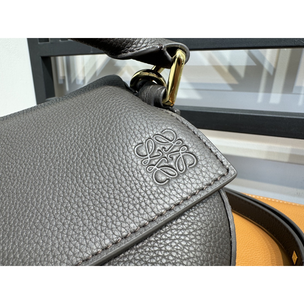 LOEWE New Puzzle Bag – Small Dark Gray