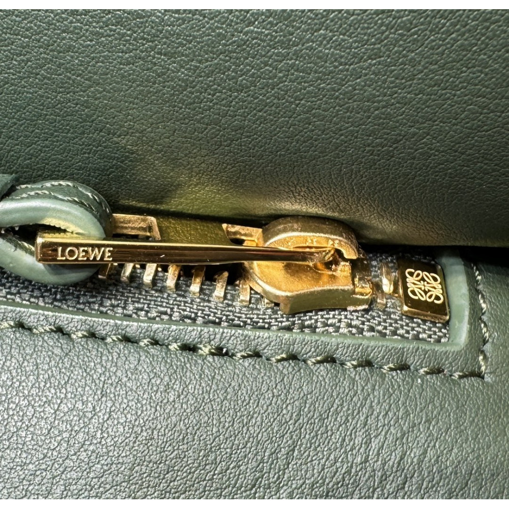 LOEWE New Puzzle Bag – Small Aqua Green