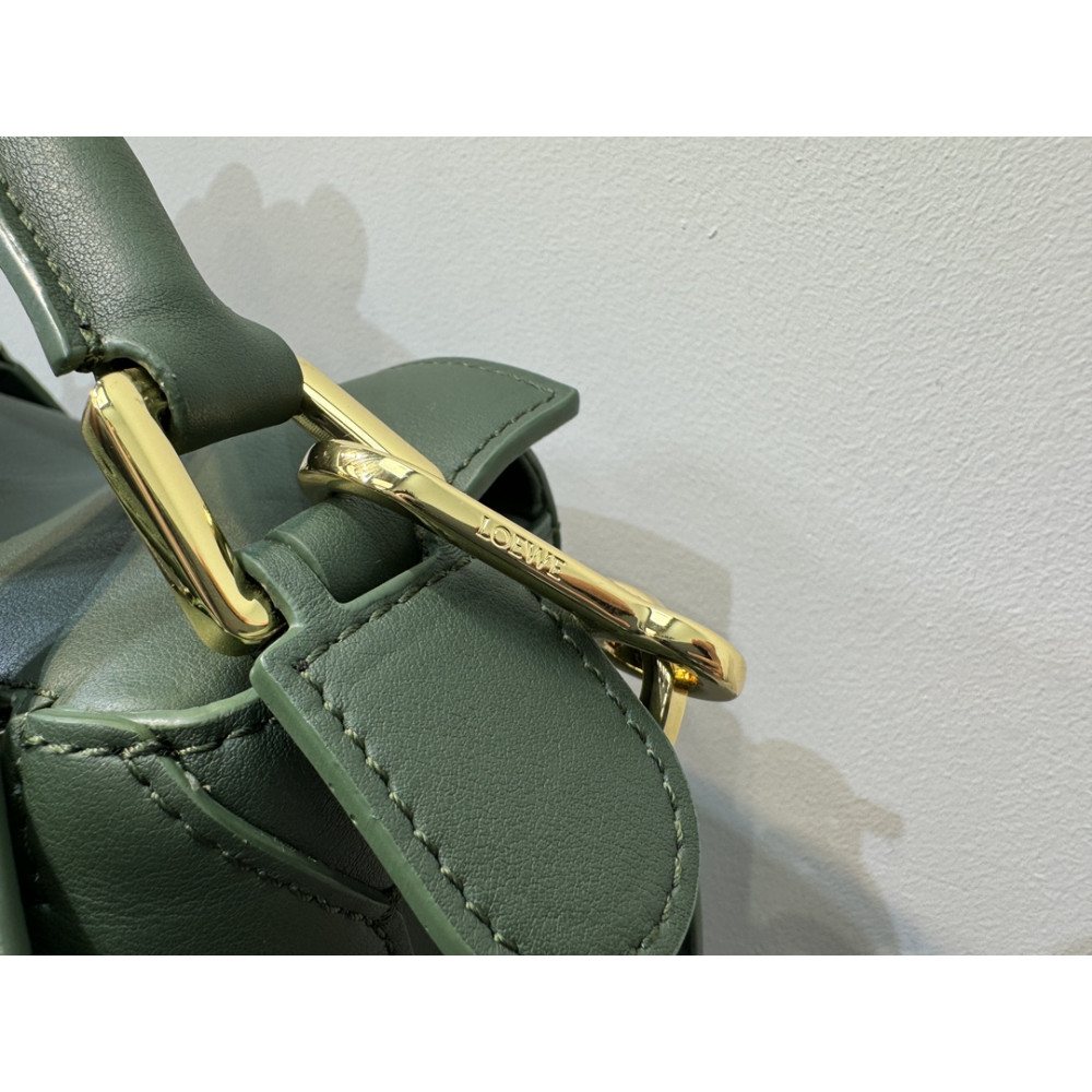 LOEWE New Puzzle Bag – Small Aqua Green