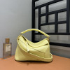 LOEWE New Puzzle Bag – Small Vanilla Yellow