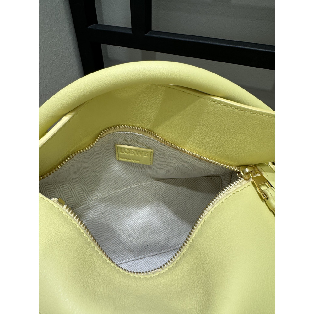 LOEWE New Puzzle Bag – Small Vanilla Yellow