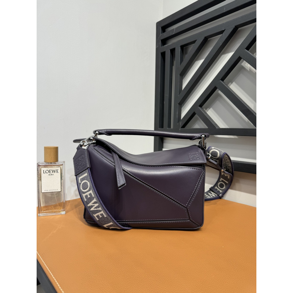 LOEWE Puzzle Bag with Jacquard Letter Strap! 