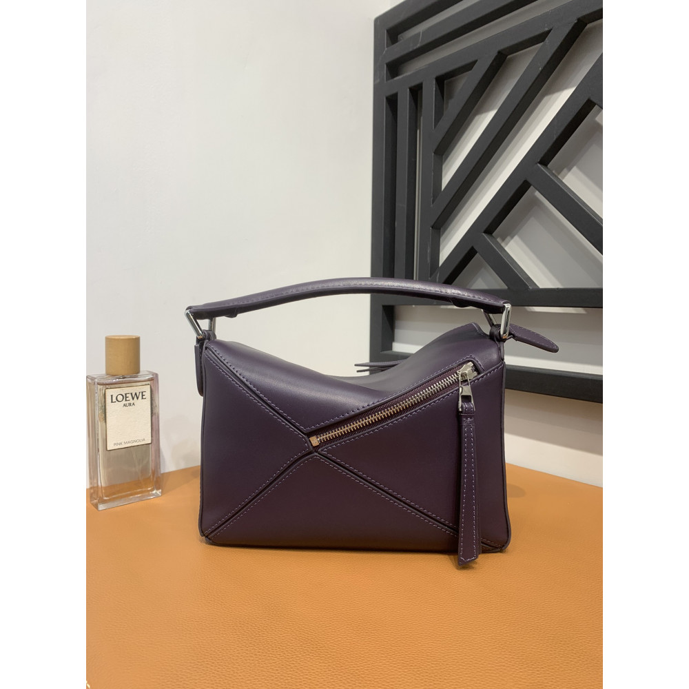 LOEWE Puzzle Bag with Jacquard Letter Strap! 