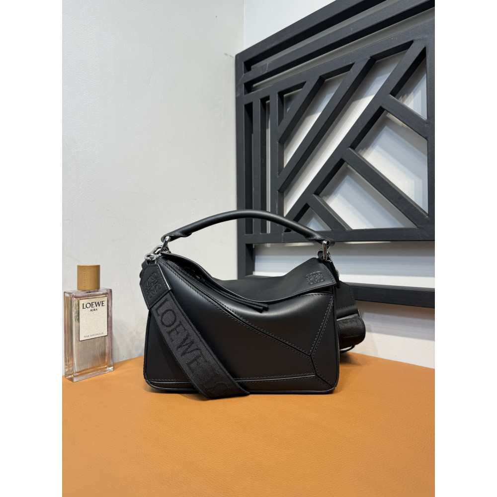 LOEWE Puzzle Bag with Jacquard Letter Strap! 