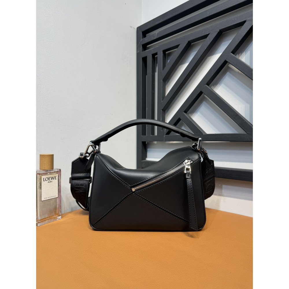 LOEWE Puzzle Bag with Jacquard Letter Strap! 