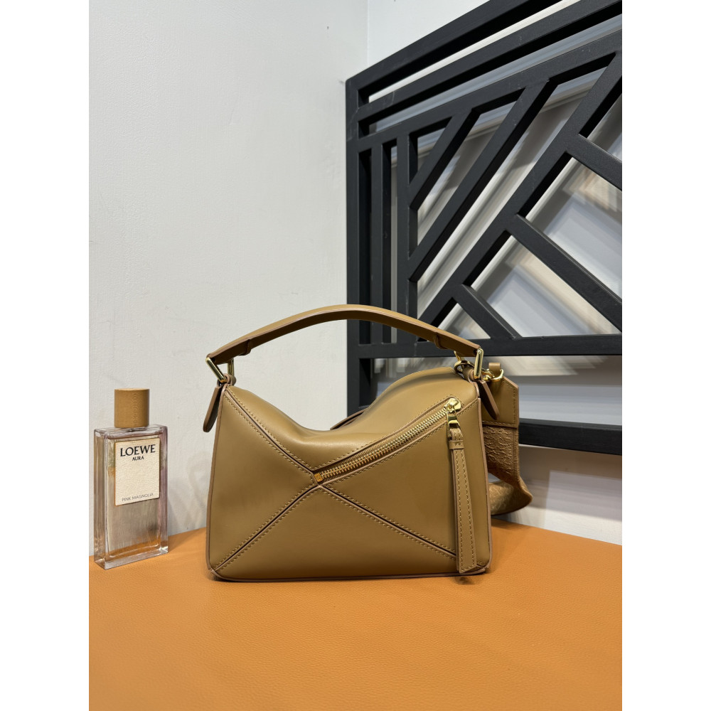 LOEWE Puzzle Bag with Jacquard Letter Strap! 