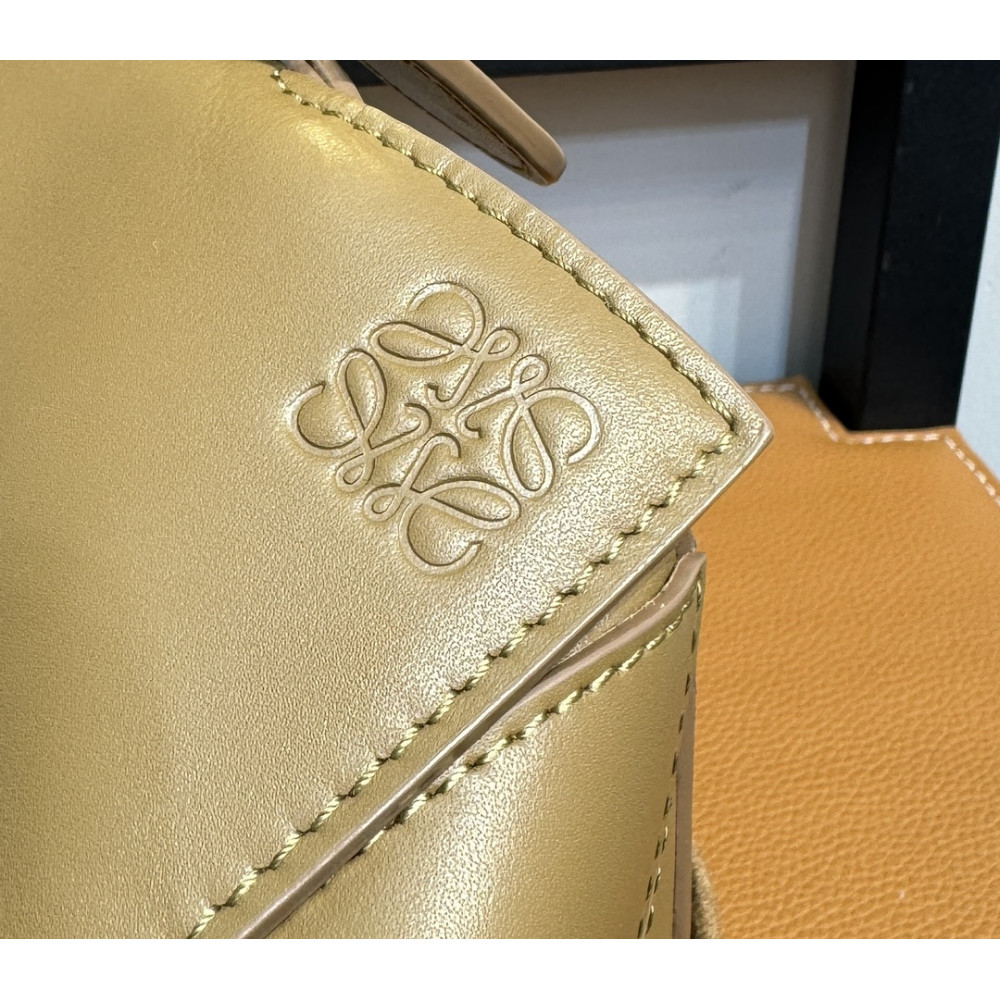 LOEWE Puzzle Bag with Jacquard Letter Strap! 