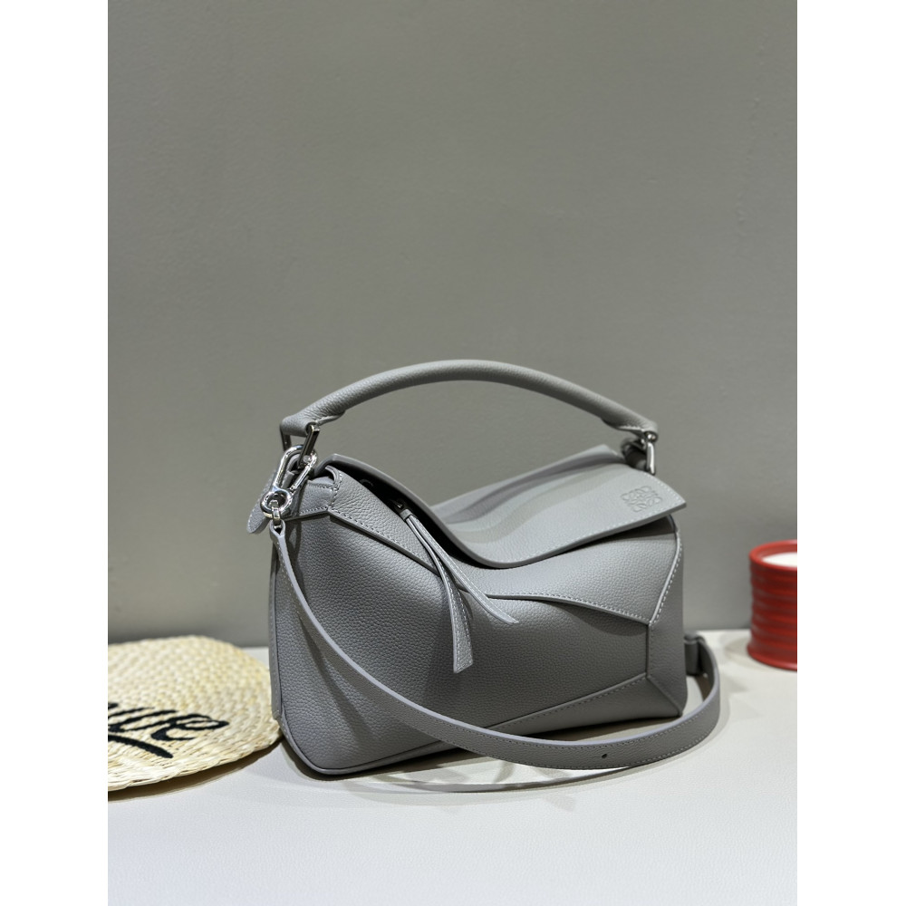LOEWE New Puzzle Bag – Small Gray