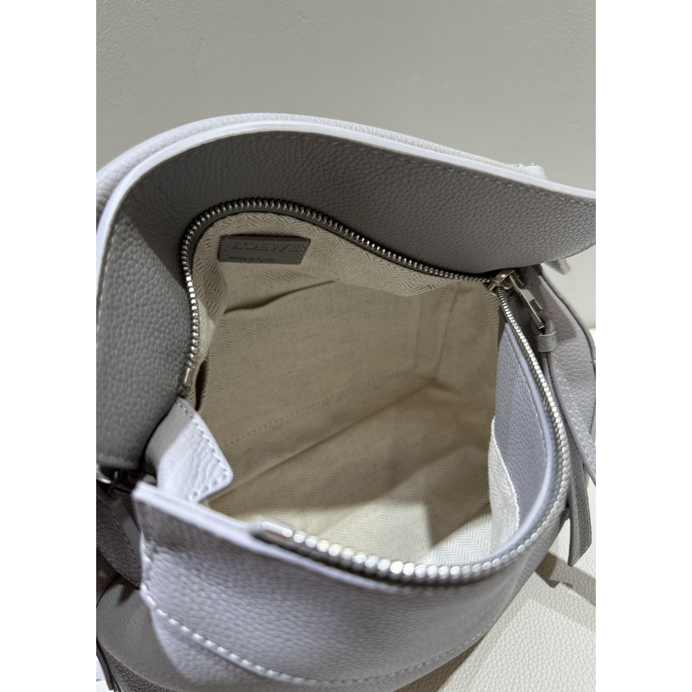 LOEWE New Puzzle Bag – Small Gray