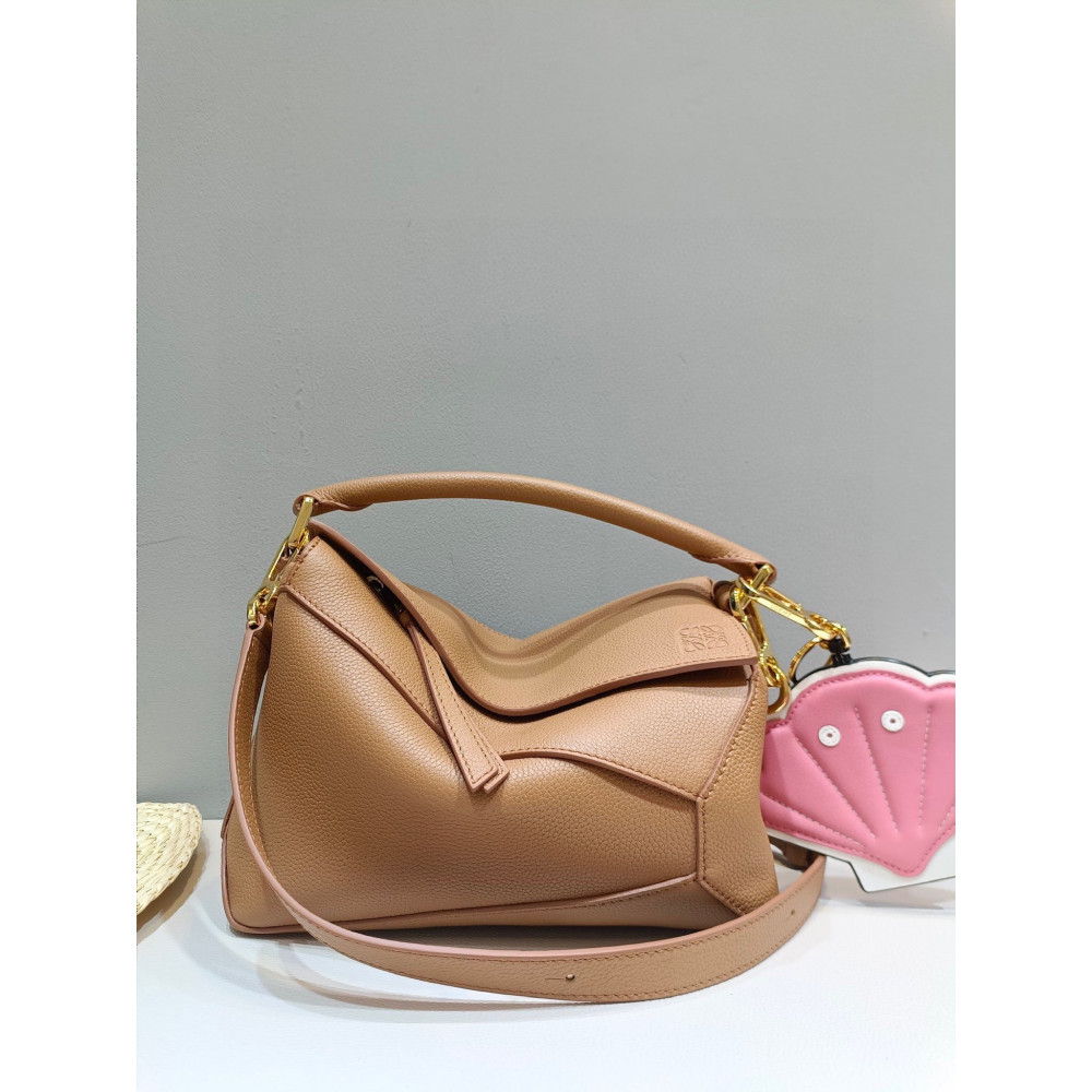 LOEWE New Puzzle Bag – Small Toffee Brown!