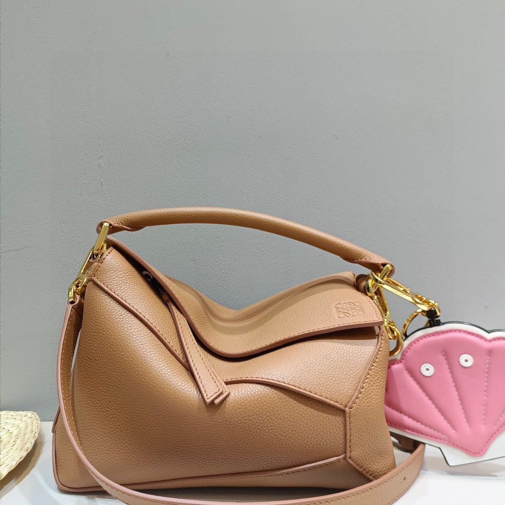 LOEWE New Puzzle Bag – Small Toffee Brown!