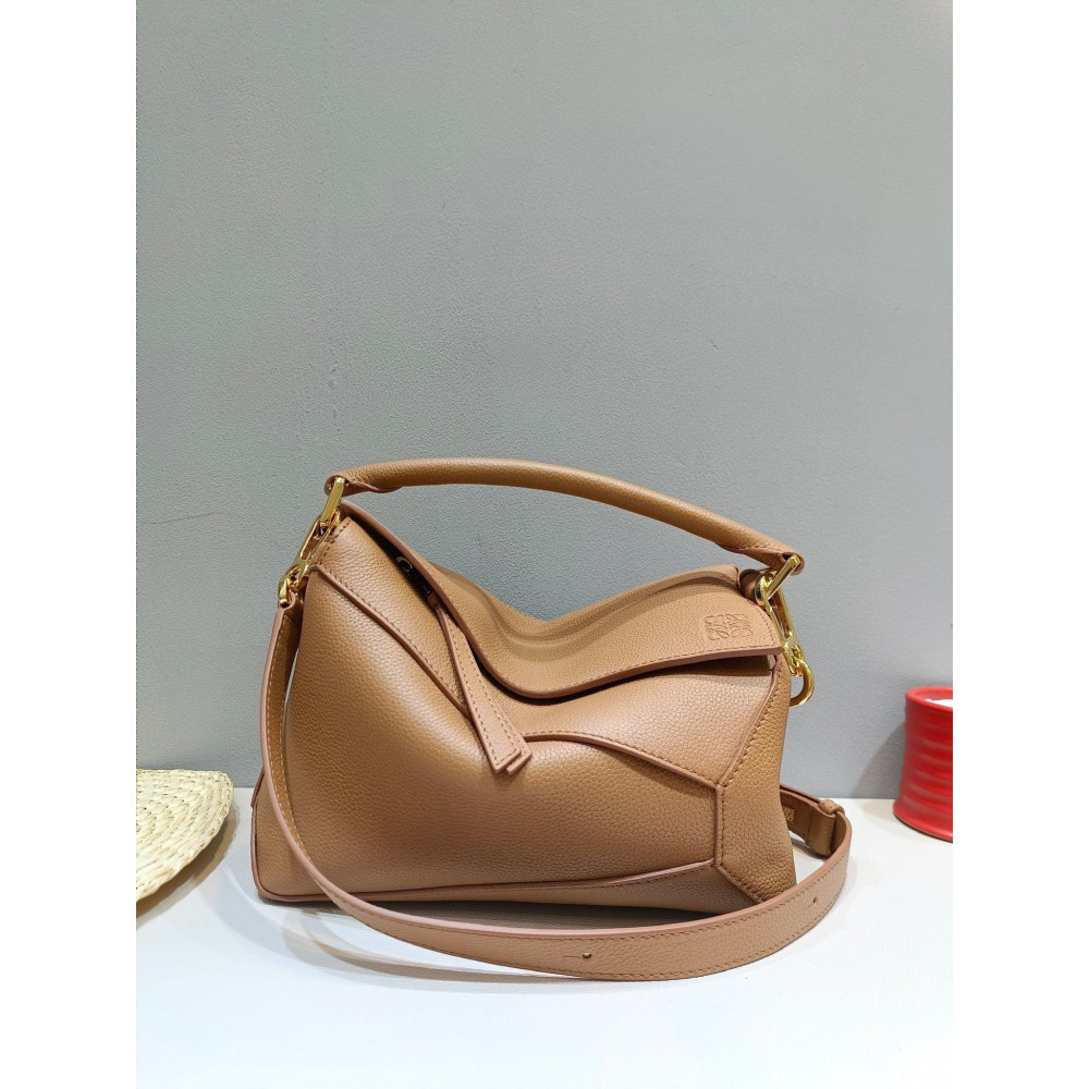 LOEWE New Puzzle Bag – Small Toffee Brown!