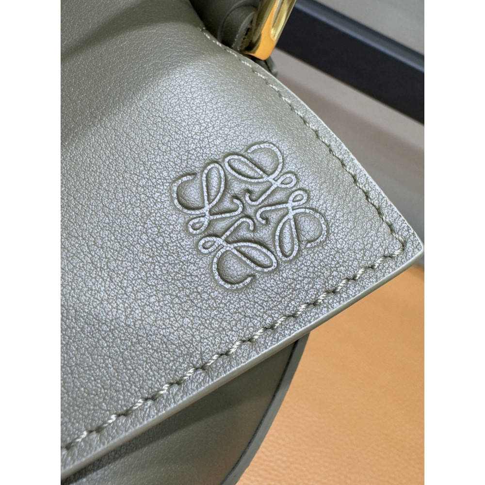LOEWE New Puzzle Bag – Small Dark Khaki Green!