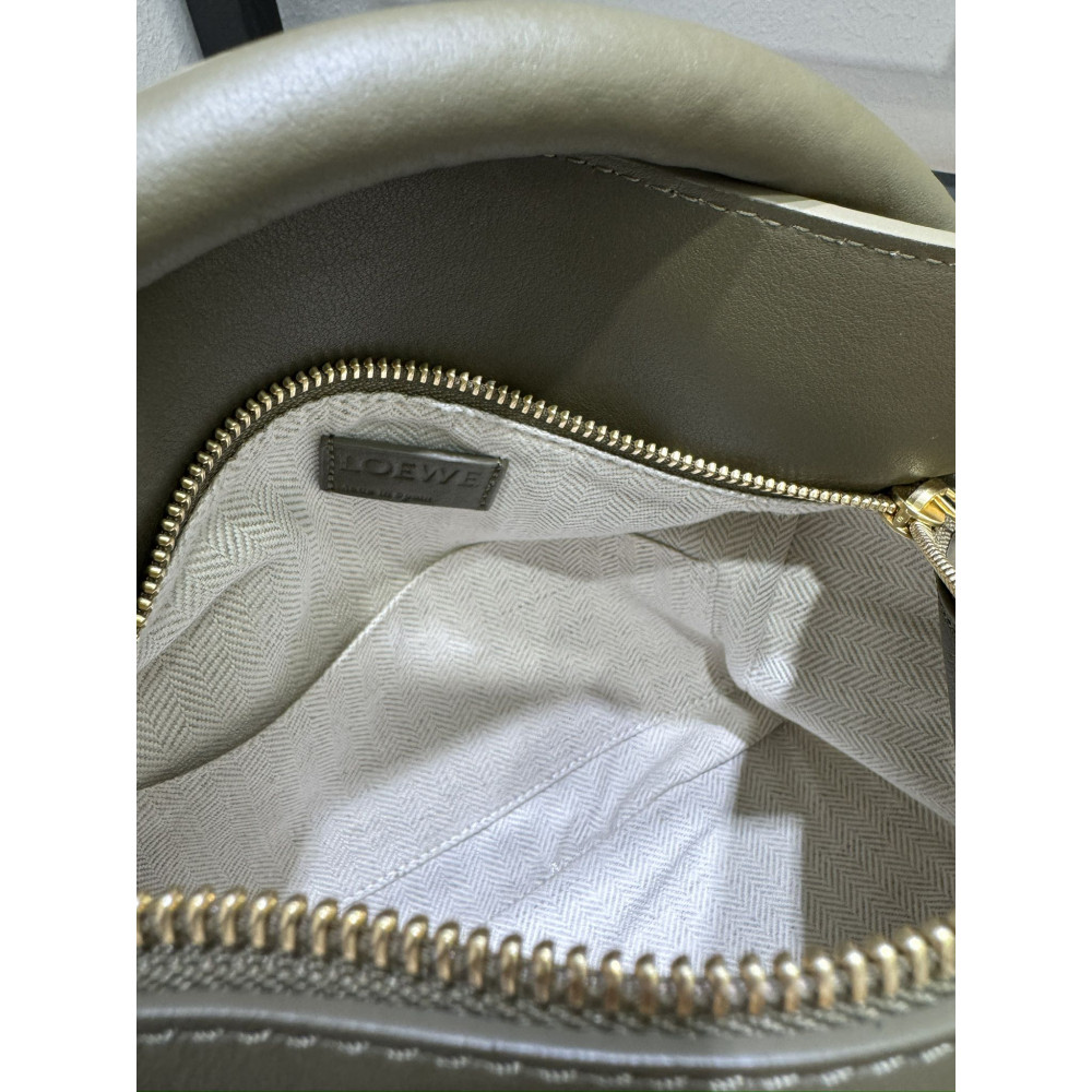 LOEWE New Puzzle Bag – Small Dark Khaki Green!