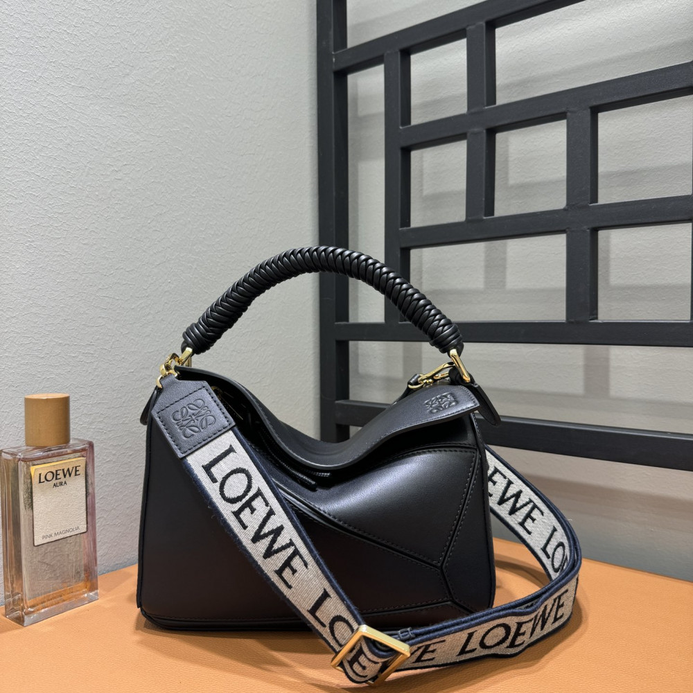 LOEWE New Woven-Handle Puzzle Bag!