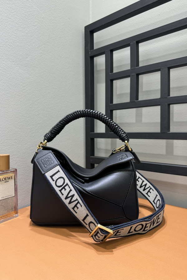 LOEWE New Woven-Handle Puzzle Bag!