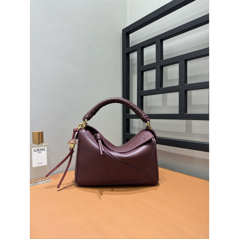 LOEWE New Woven-Handle Puzzle Bag!