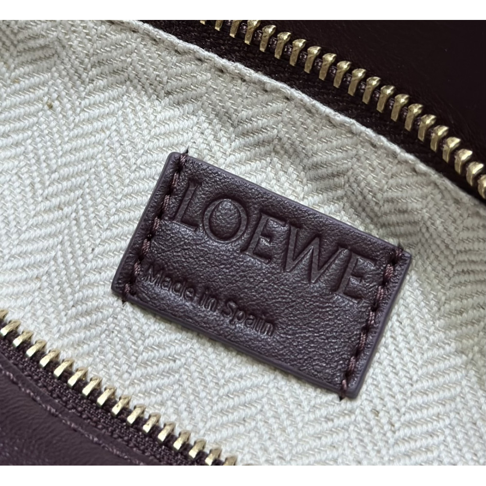 LOEWE New Puzzle Bag – Small Burgundy Red!