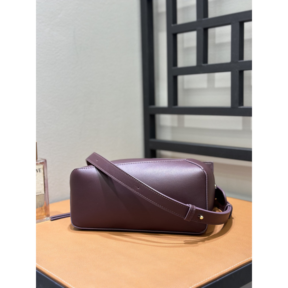 LOEWE New Puzzle Bag – Small Burgundy Red!
