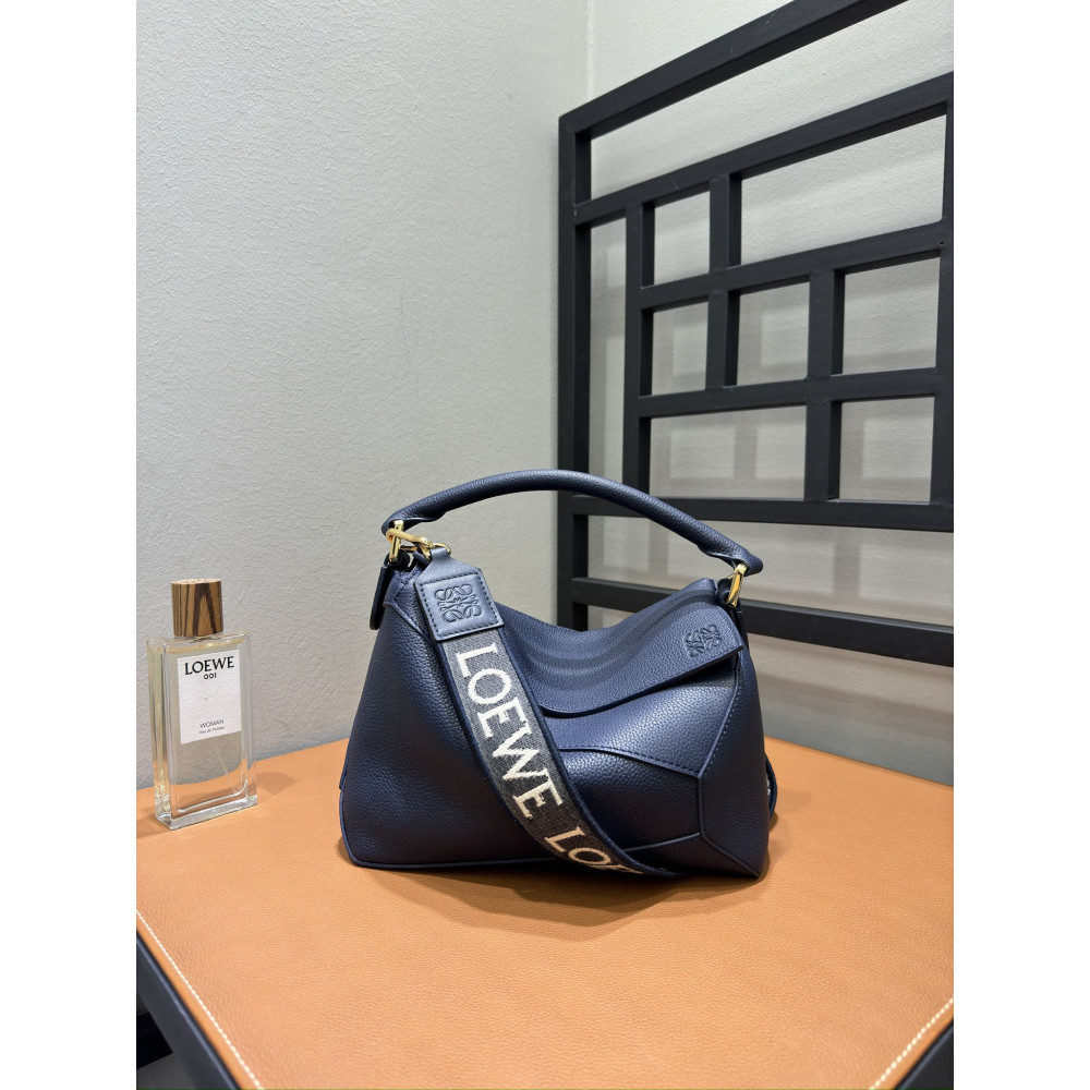 LOEWE New Puzzle Bag – Small Deep Navy Blue!