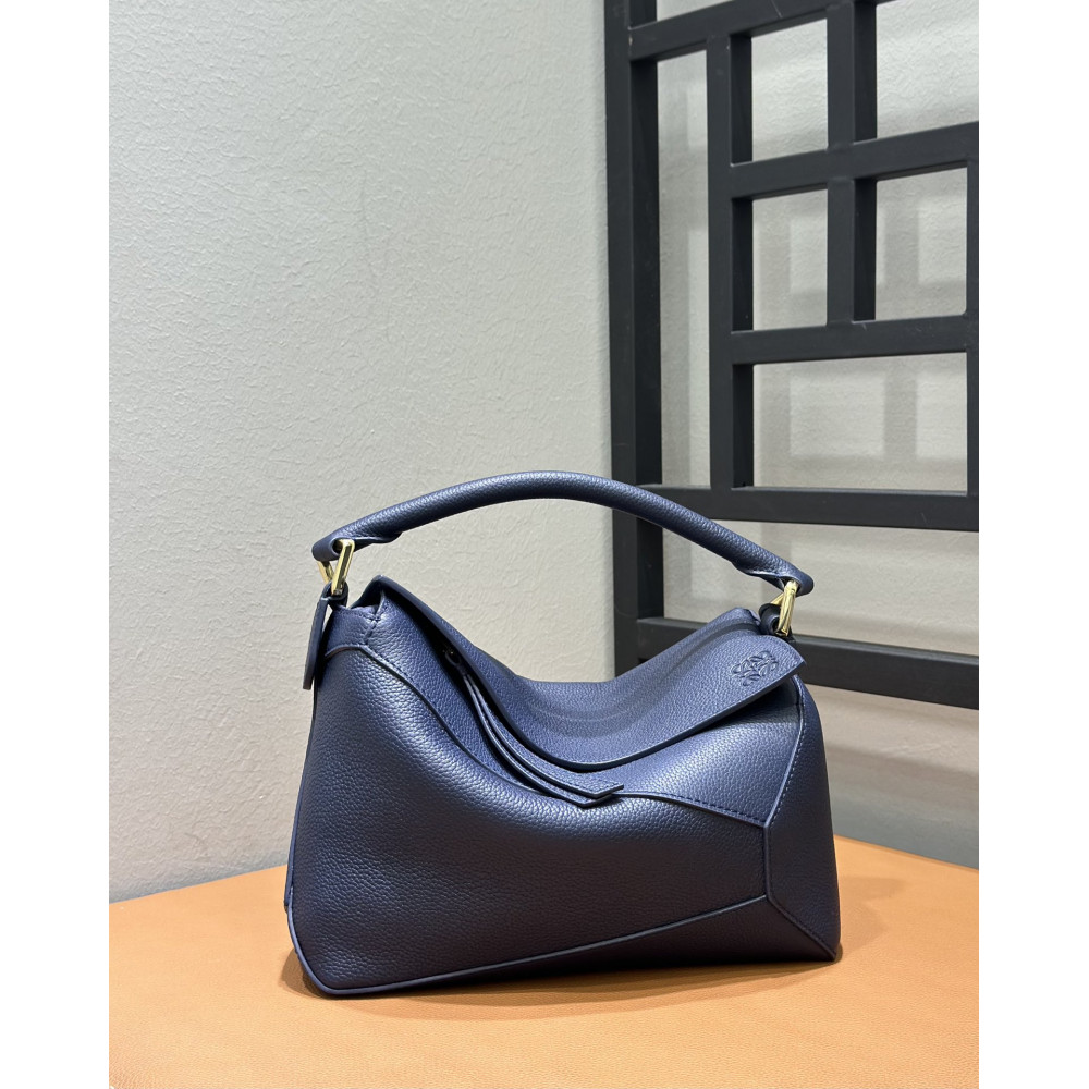 LOEWE New Puzzle Bag – Small Deep Navy Blue!