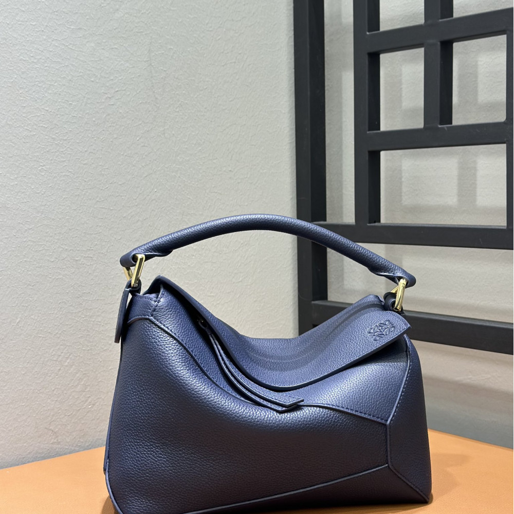 LOEWE New Puzzle Bag – Small Deep Navy Blue!