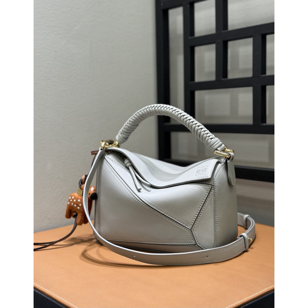 LOEWE New Woven-Handle Puzzle Bag!