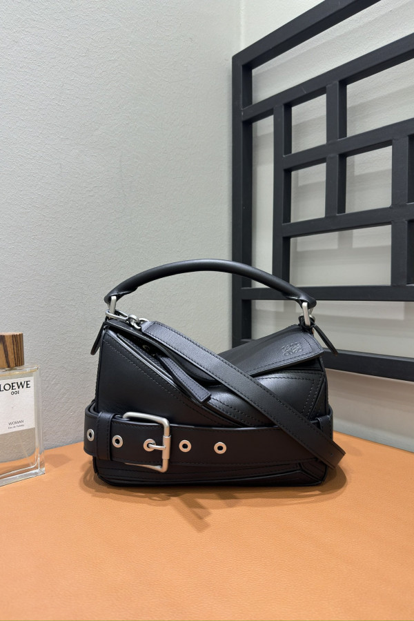 LOEWE Biker Puzzle Vintage Motorcycle Bag  