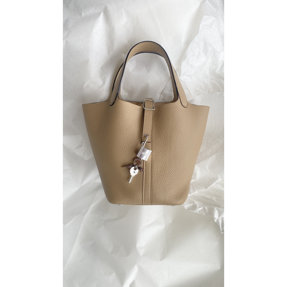 Hermès Picotin Lock Bag 18cm –S2 Trench Gray