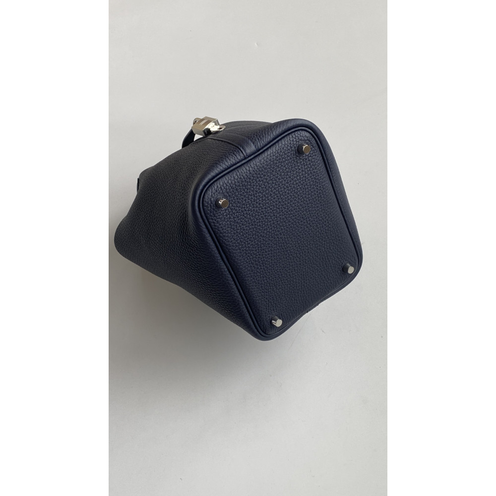 Hermès Picotin Lock Bag 18cm –Midnight Blue