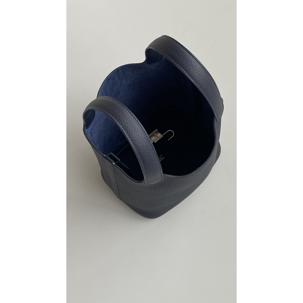 Hermès Picotin Lock Bag 18cm –Midnight Blue