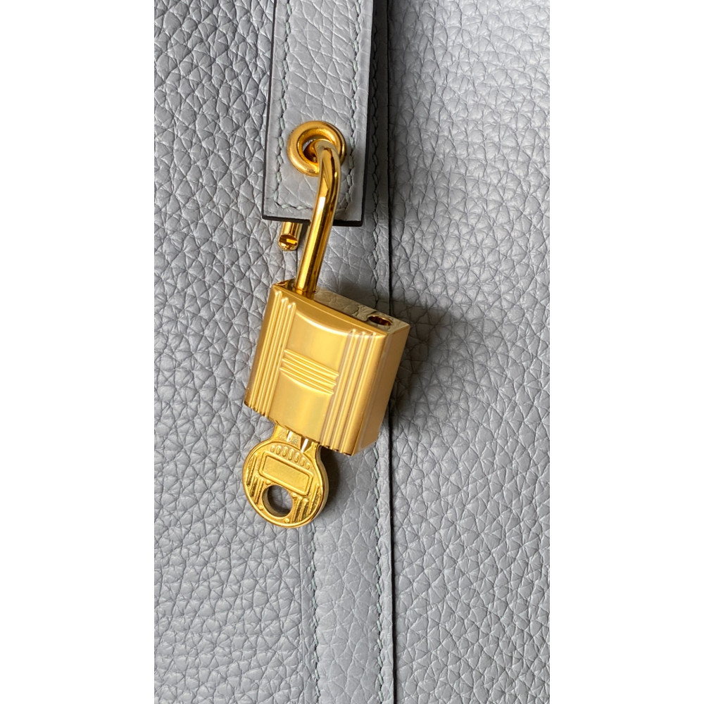 Hermès Picotin Lock Bag 18cm – Linen Blue