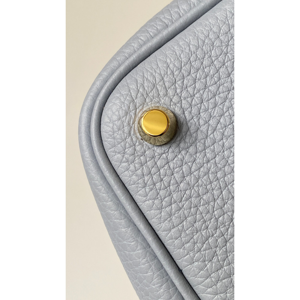 Hermès Picotin Lock Bag 18cm – Linen Blue