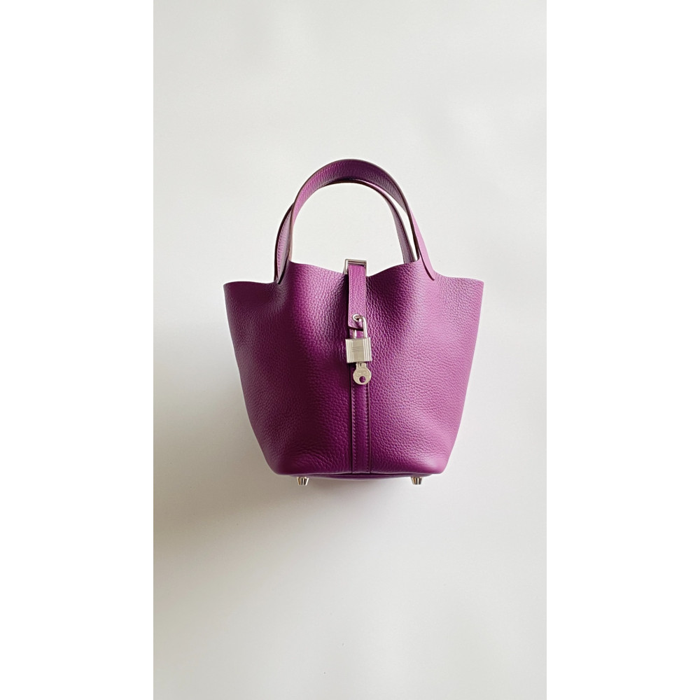 Hermès Picotin Lock Bag 18cm – P9 Sea Anemone Purple